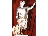 Statue of the emperor Claudius as a god.